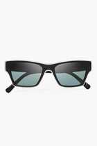 BLACK/IVORY FRAME WITH DARK GREY POLAR LENS 53