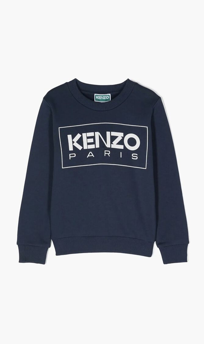 Logo Print Cotton Sweatshirt