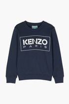 Logo Print Cotton Sweatshirt