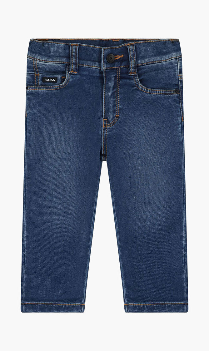 DENIM TROUSERS