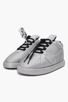 Bump Sneaker Home Syn Leather Silver Bla