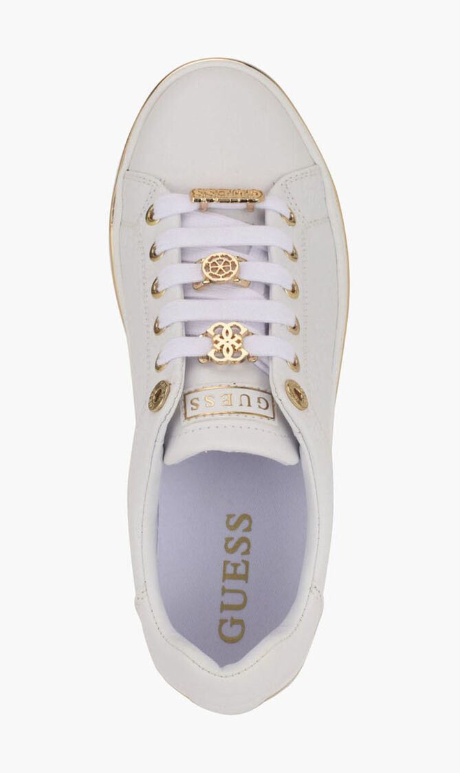 Stasey Debossed Low Top Sneakers