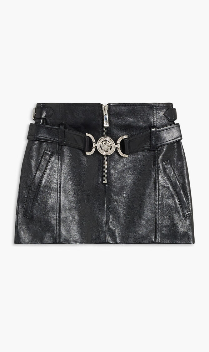 SKIRT LEATHER LEATHER