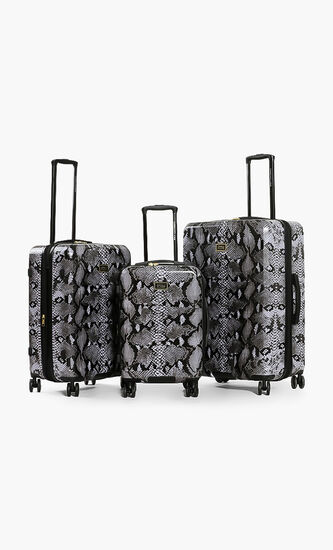 Lightweight Python Print Spinner Suitcase Set