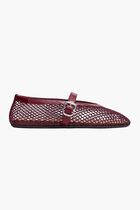 Fishnet Ballet Flats