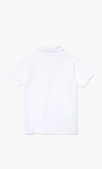 Regular Fit Ribbed Collar Polo