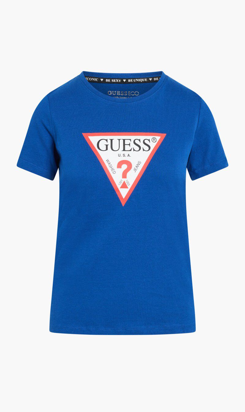 Guess blue top new arrivals