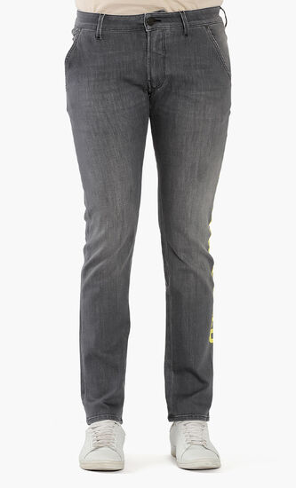 Logo Graphic Jeans