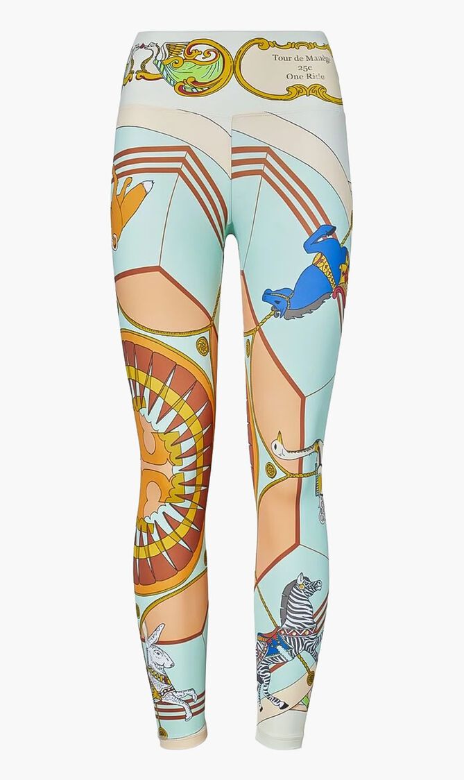 TORY SPORT PRINTED HIGH-RISE WEIGHTLESS 78 LEGGINGS