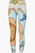 TORY SPORT PRINTED HIGH-RISE WEIGHTLESS 78 LEGGINGS