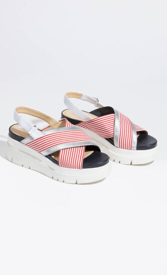 Radwa Stripes Sandals