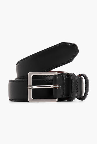 Kevin Tongue Buckle Leather Belt