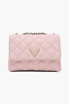 Quilted Convertible Crossbody Bag