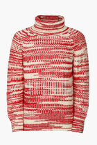 Mouline Knit Long Sleeves Sweater