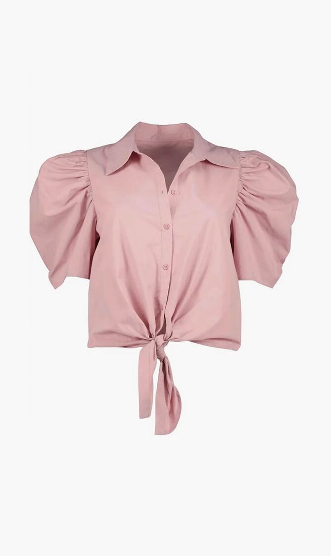 Anise Tie Front Top