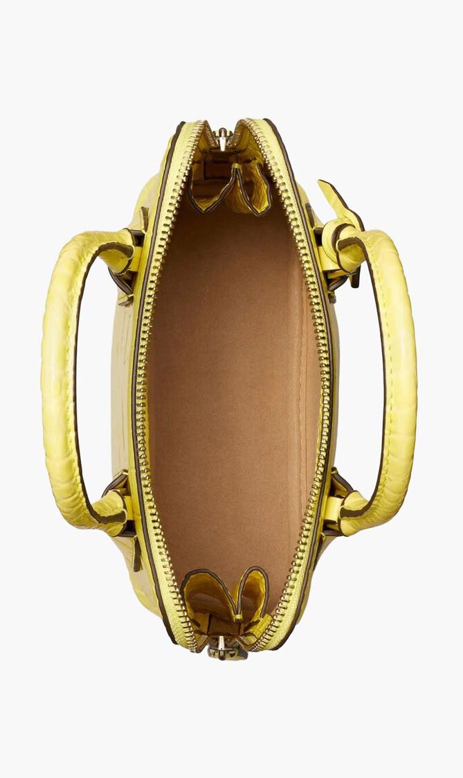 Mini Embossed Swing Satchel