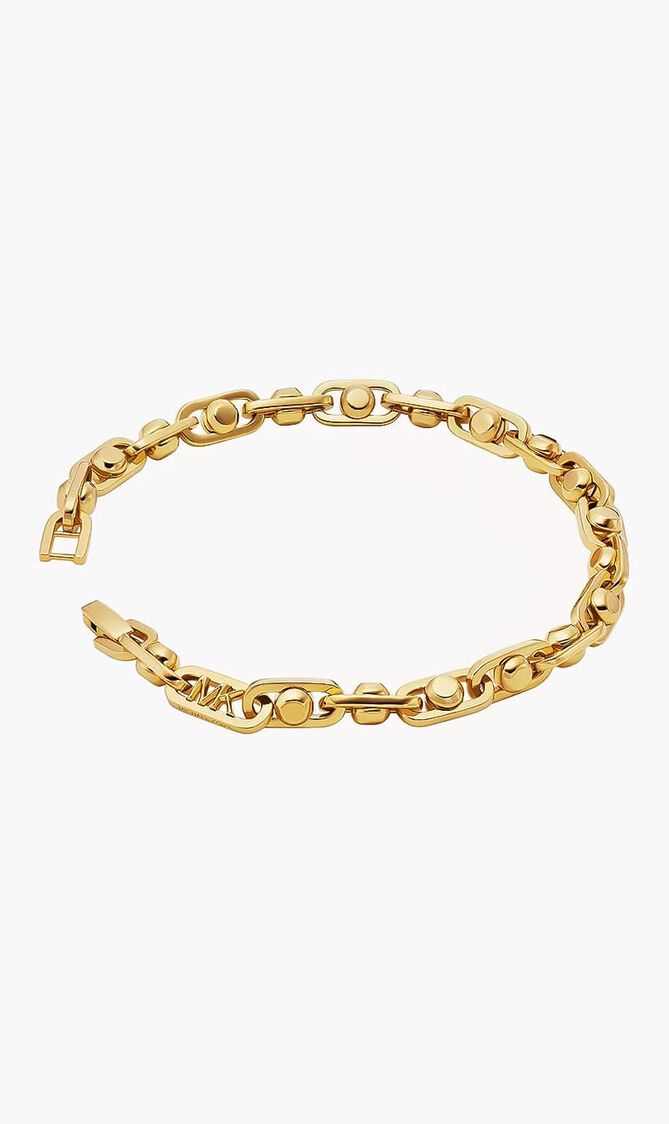 ASTOR LINK MD BRACELET GOLD BRASS
