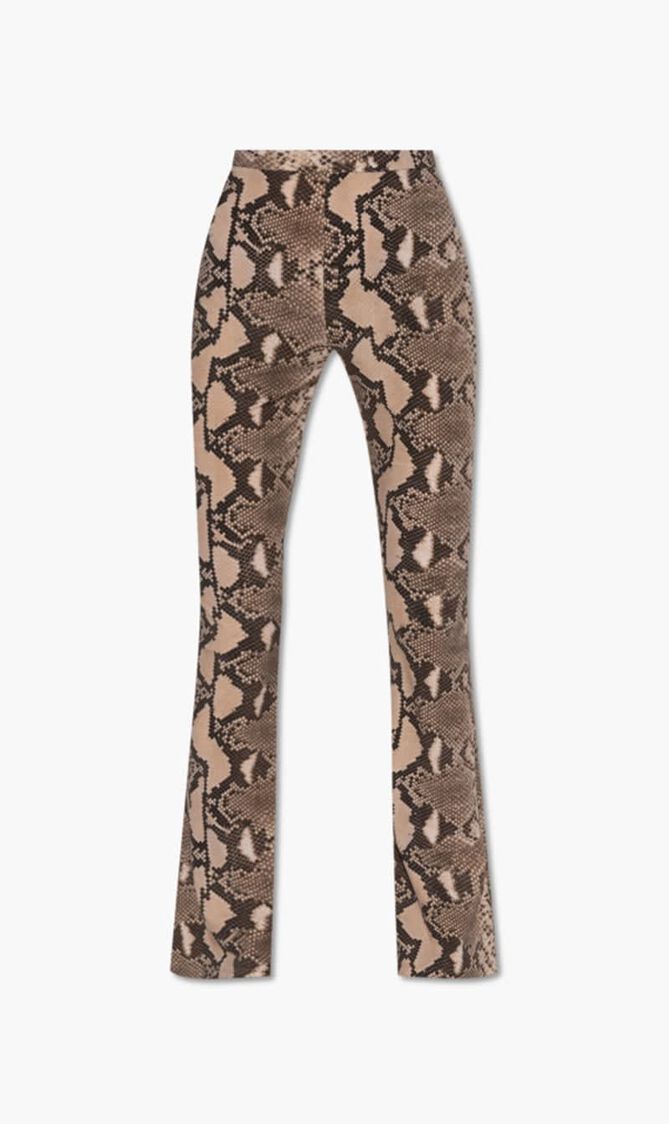 Animal Motif Trousers