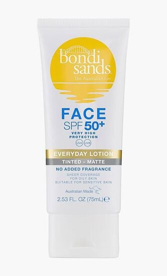 BONDI SANDS SPF FRAGRANCE FREE 50  FACE TINTED - MATTE