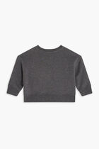 GALAPA SWEAT CR24 FLEVBQLOGO EMB ANTHRACITE CHINE GALAPA SWEAT CR24 FLEVBQLOGO EMB ANTHRACITE CHINE