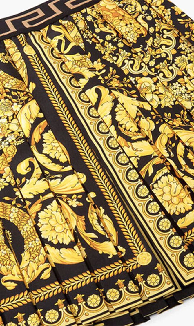 SKIRT BAROQUE KIDS TWILL POLY