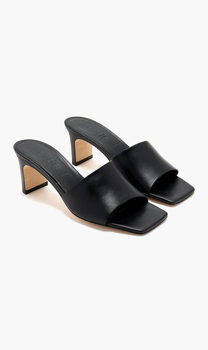 JESSIE NAPPA LEATHER BLACK