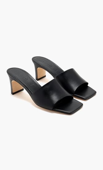 JESSIE NAPPA LEATHER BLACK