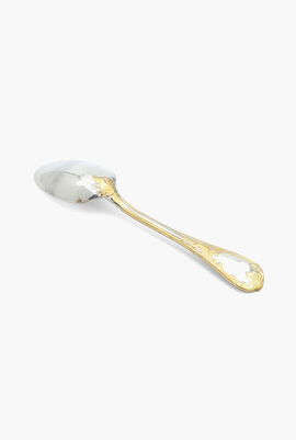 Marly Partial Gilded Gold Accent Espresso Spoon