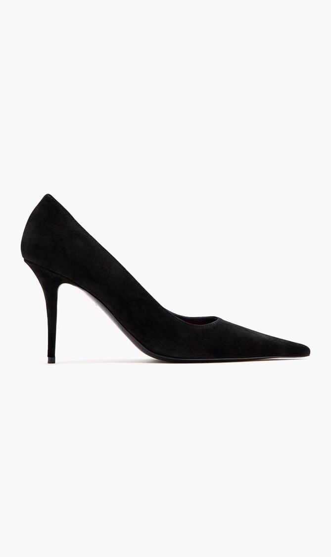 BARBARA PUMP SUEDE 90MM