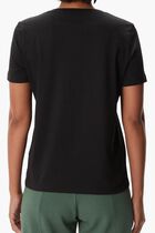 Women'S V-Neck Loose Fit Cotton T-Shirt