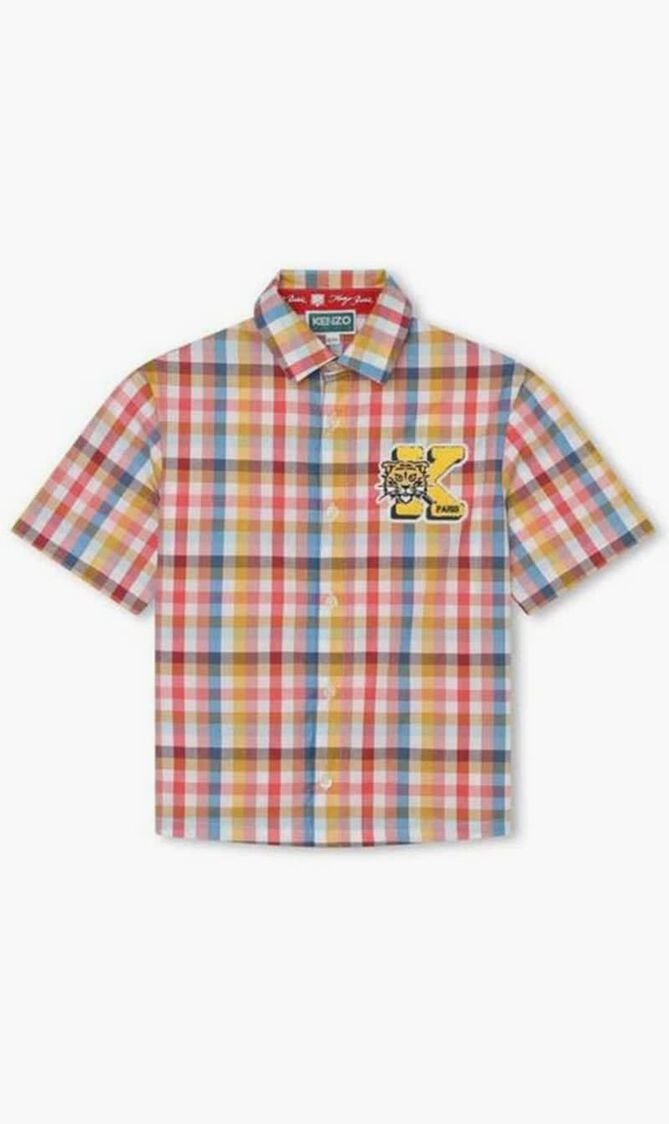 Checked Short Sleeve Shirt Checked Short Sleeve Shirt