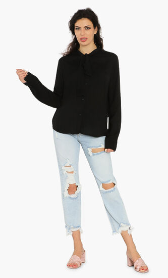 Plain Long Sleeves Shirt