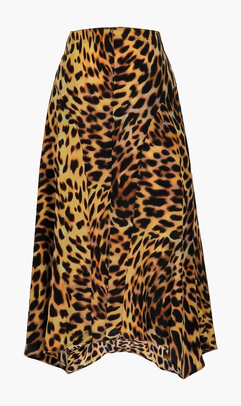 Buy STELLA MC CARTNEY Cheetah Print Skirt for AED 419.00 The Deal Outlet