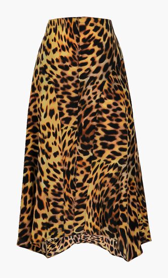 Cheetah Print Skirt