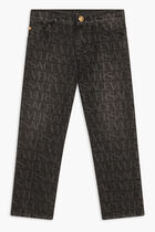 PANT DENIM DENIM + VERSACE ON REPEAT KIDS LASER