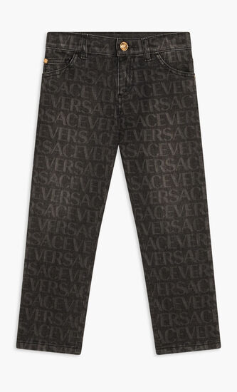 PANT DENIM DENIM + VERSACE ON REPEAT KIDS LASER