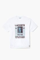 Relaxed Fit Rene Lacoste Print T-shirt