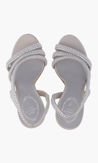 Lisa Silver Sandals