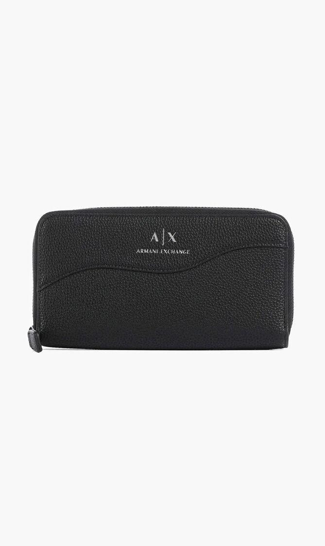 Wave Continental Zip Around Wallet