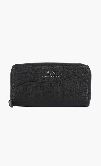 Wave Continental Zip Around Wallet