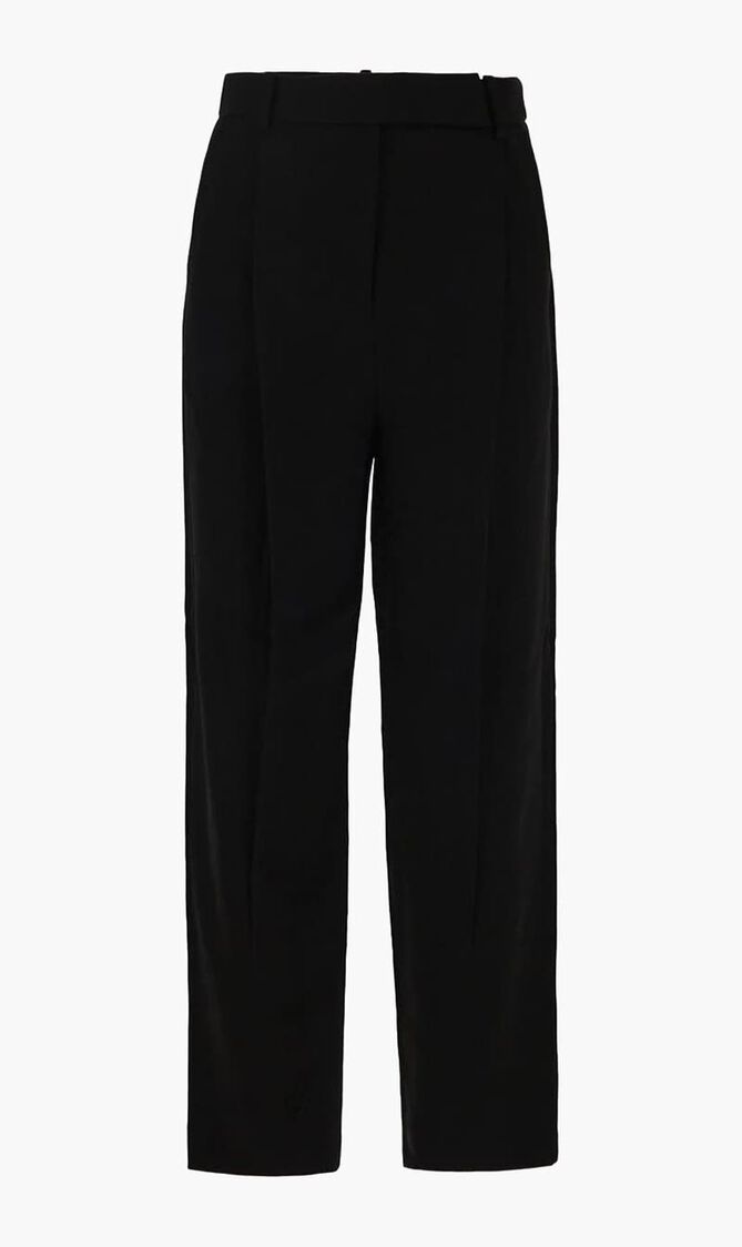 BLACK CREPE TROUSERS