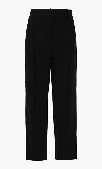 BLACK CREPE TROUSERS