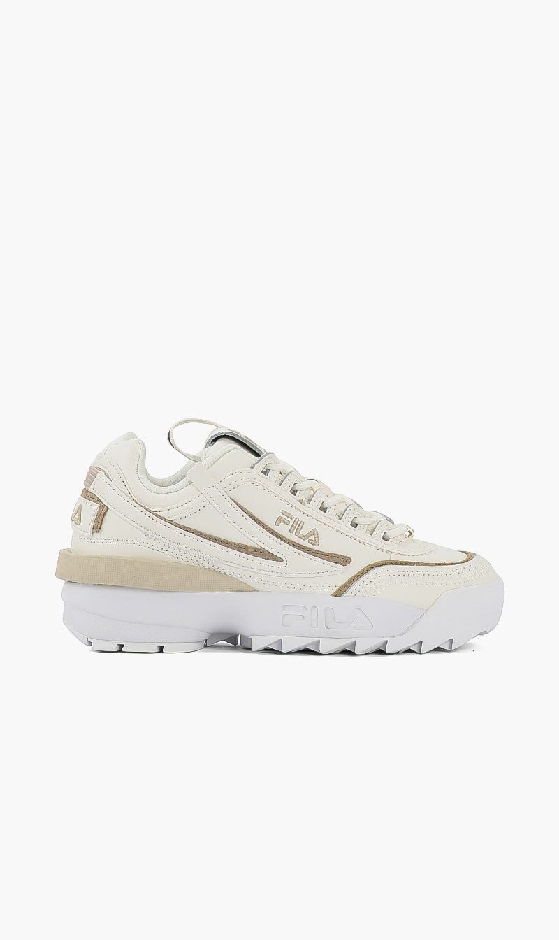 Fila disruptor script gold on sale