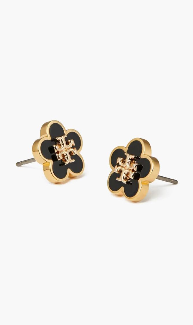 Kira Enamel Flower Stud Earring