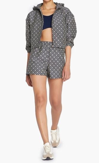 TORY SPORT T MONOGRAM JACQUARD SHORTS