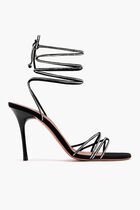 LORI CRYSTAL LACE UP 95 MM ROUNDED HEEL