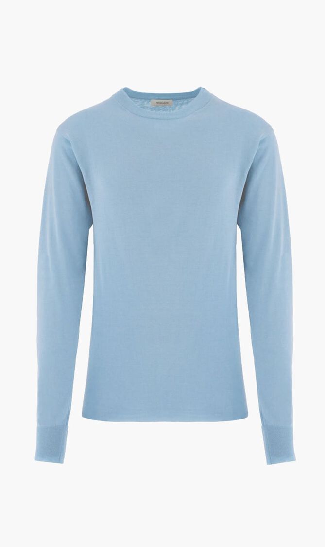 Layered Crew Neck Sweater