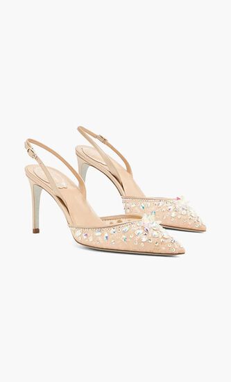 Cinderella Nude Slingback 80mm