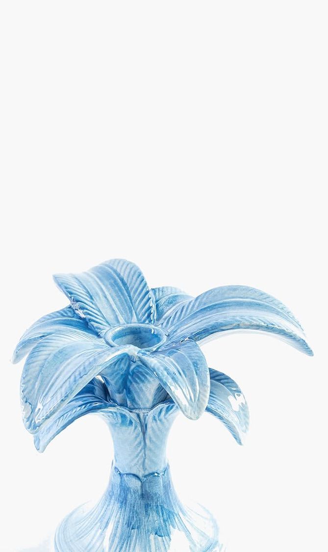 Palm Trees Candle Holder Small