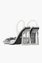 Gianni Ribbon Metallic Pumps